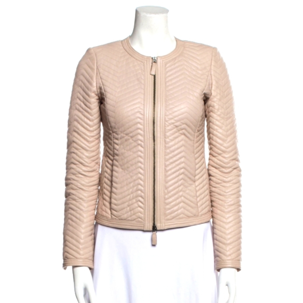 Emporia Armani Genuine Lamb leather jacket NWOT